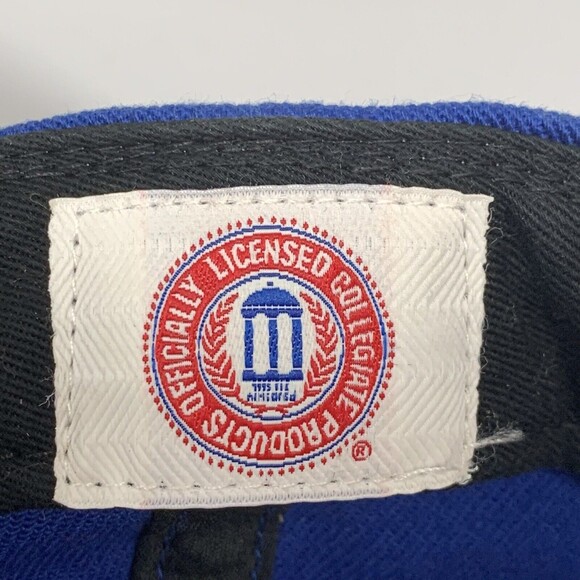 Kansas Jayhawks Fan Favorite Adjustable Hat Blue Gray - Picture 8 of 11